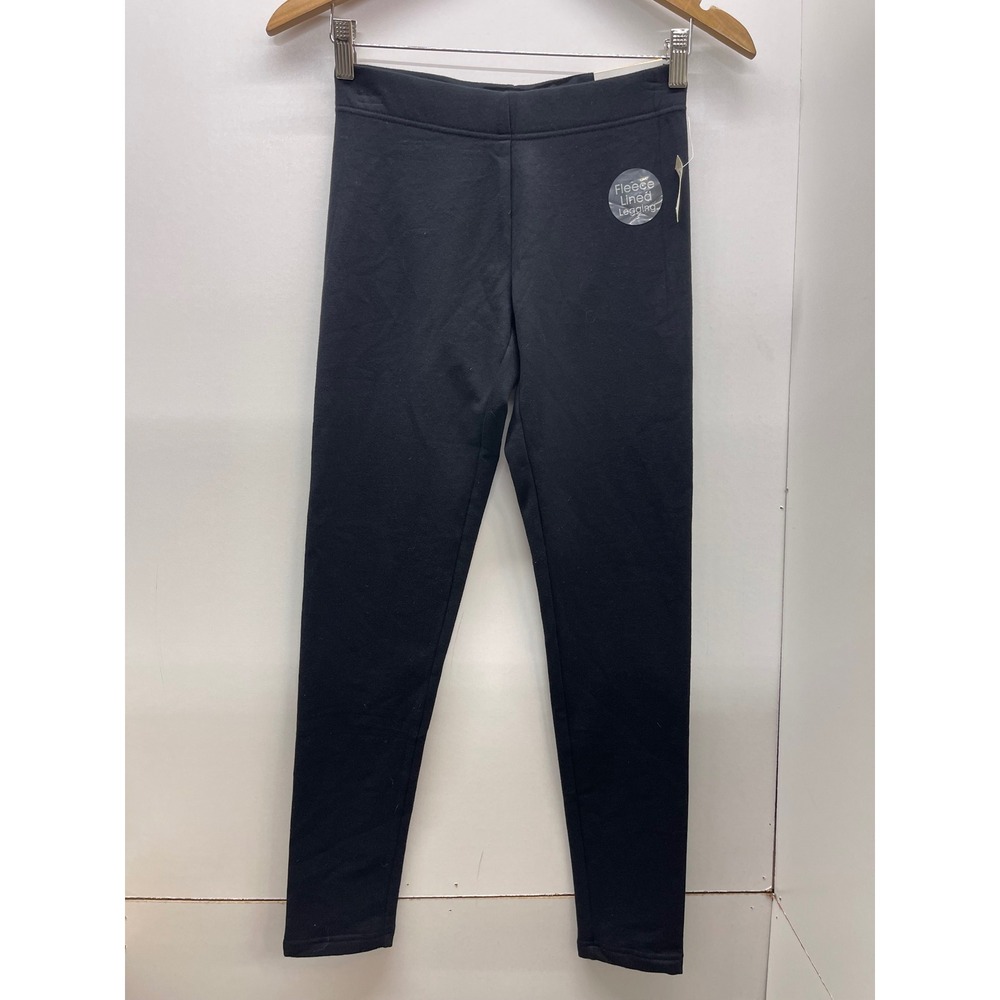 Aeropostale Aero Cozy Perfect Leggings Black Fleece Lined High Rise XS NEW